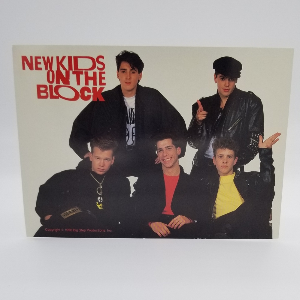 1990 New Kids on the Block Photo Cards